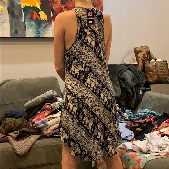 Mystic World Dress size fits all (model size 2) - Picture 2 of 4